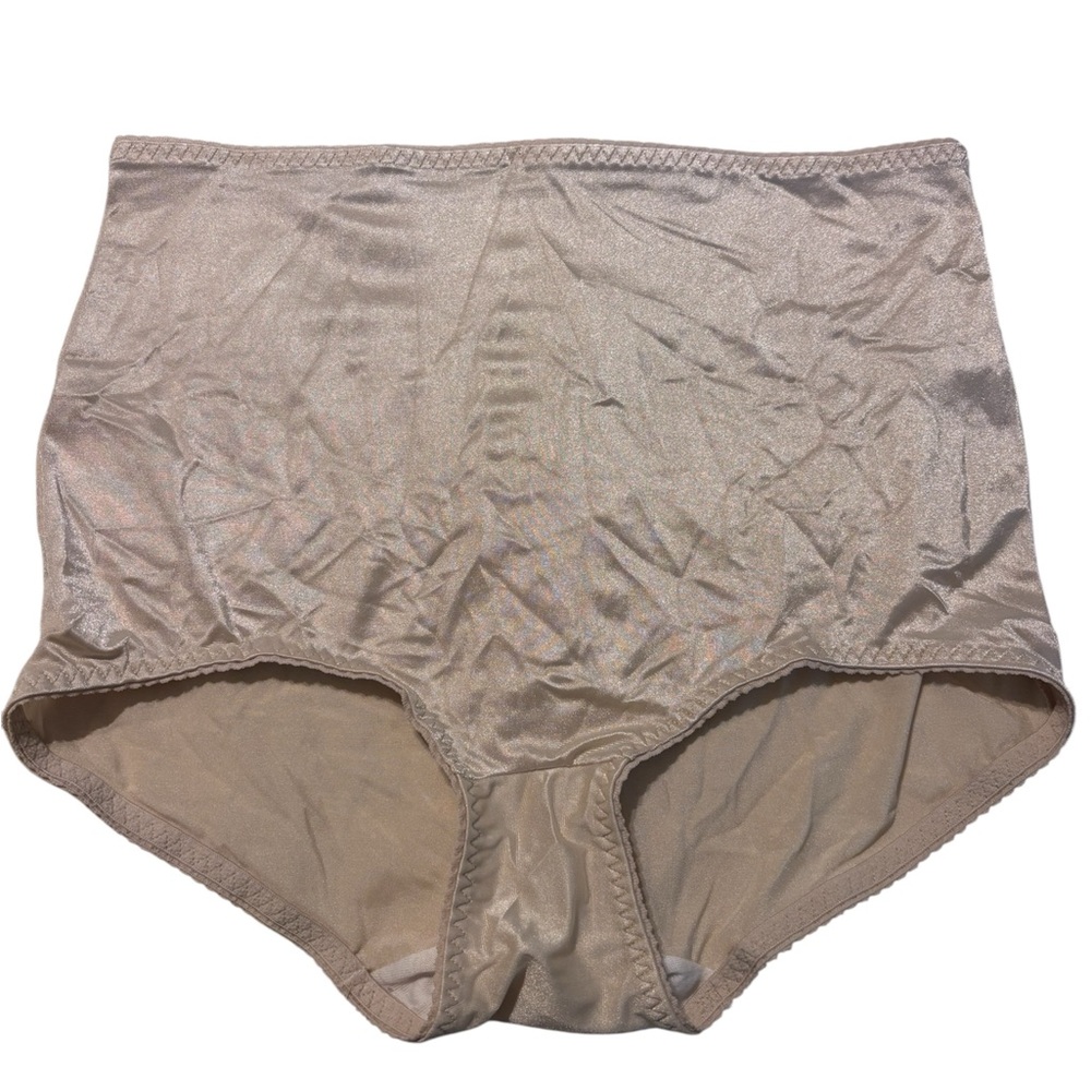 Sears Vintage Style High-Waisted Briefs Nude Beige 3XL - Set of 2